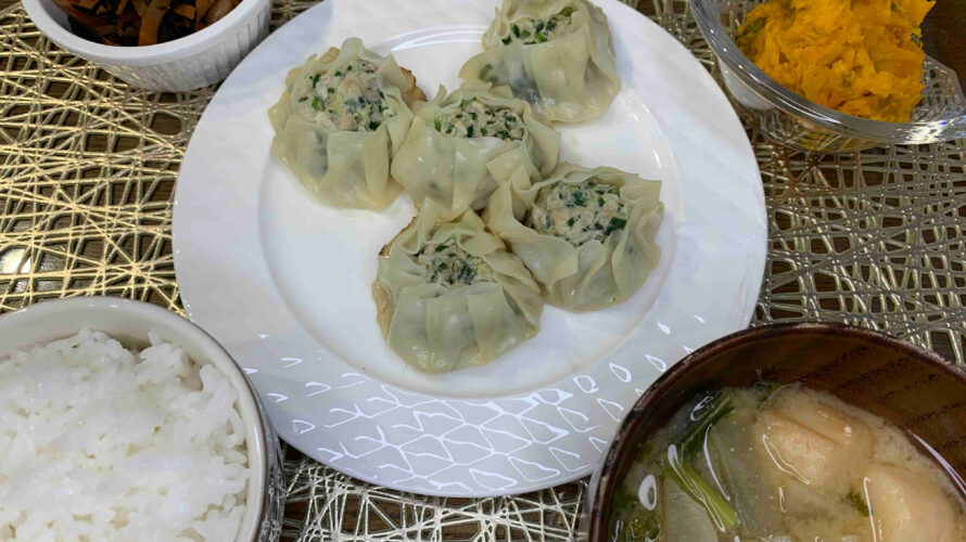 包み方を変えただけの餃子で楽ちんご飯♪